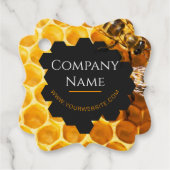 Honingverkoper - Bijenteler Bedankjes Labels (Voorkant)