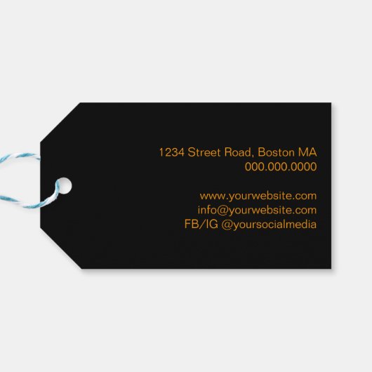 Honingverkoper - Bijenteler Cadeaulabel (Achterkant Horizontaal)