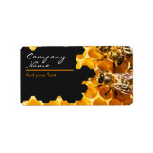 Honingverkoper - Bijenteler Etiket (Voorkant)