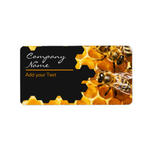 Honingverkoper - Bijenteler Etiket