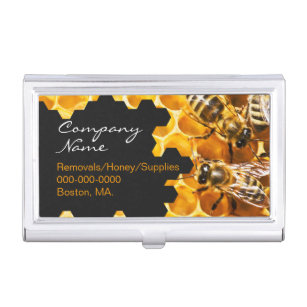 Honingverkoper - Bijenteler Visitekaarthouder