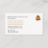 Honingverkoper - Bijenteler Visitekaartje (Achterkant)