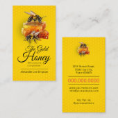Honingverkoper - Bijenteler Visitekaartje (Voorkant / Achterkant)