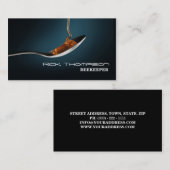 Honingverkoper/imkersboer — Rundbijen Visitekaartje (Voorkant / Achterkant)