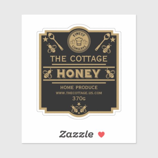 honingverkoper sticker (Vel)