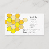 HoningVisitekaartjes Visitekaartje (Achterkant)