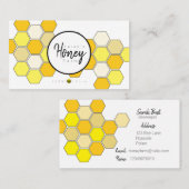 HoningVisitekaartjes Visitekaartje (Voorkant / Achterkant)