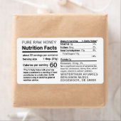 Honingvoeding Feiten Apiary Name shipping label (Insitu)
