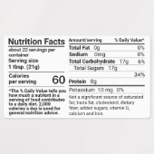 Honingvoeding Waterdicht etiket - Reeks 9 Labels (Design 1)