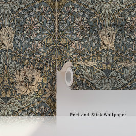 Honingzuiger in William Morris Style Peel & Stick Behang