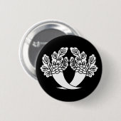 Honjo radijs ronde button 5,7 cm (Voorkant /achterkant)