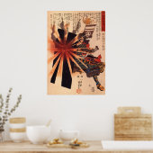 Honjo Shigenaga Poster (Keuken)