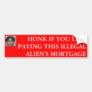 HONK ALS JE DIT ILLEGAAL WILT BETALEN... BUMPERSTICKER