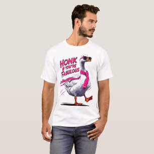 Honk als je geweldig bent - Fun Goose Lover T-shirt