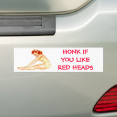 HONK ALS U VAN RODE KOPEN HOUDT BUMPERSTICKER (Op auto)