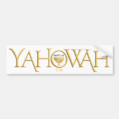Honk (als u) Yada Yahowah Bumpersticker (Voorkant)