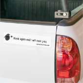 Honk Bumpersticker (Op Truck)