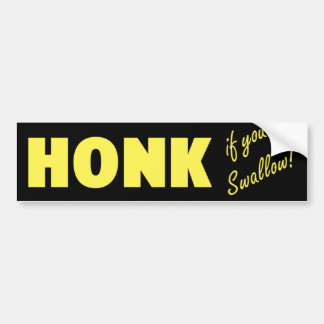 Honk Bumpersticker