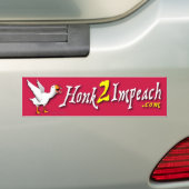 Honk Bumpersticker (Op auto)