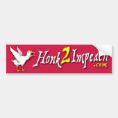 Honk Bumpersticker (Voorkant)