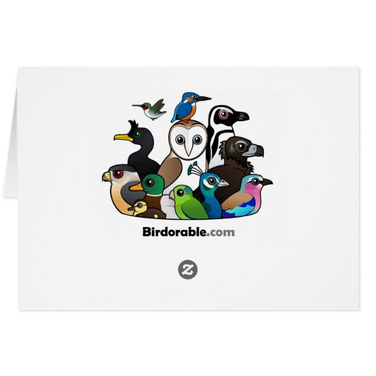 HONK Funny Canada Goose Wenskaart (Achterkant Horizontaal)