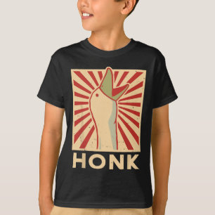 Honk gans - Grappige Eend kip meme Gift Idee T-shirt