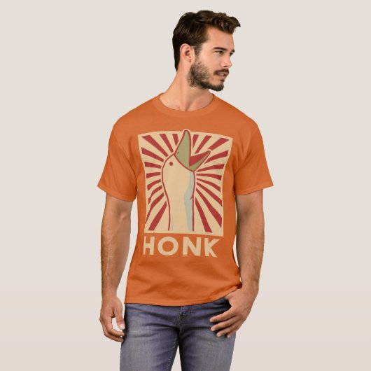 HONK gift T-shirt (Voorkant volledig)