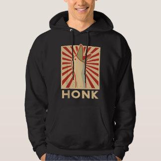 Honk goose - Funny Duck chicken meme Gift Idea  Hoodie