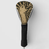 Honk Goose Funny Duck Chicken Meme Golfheadcover (Voorkant)