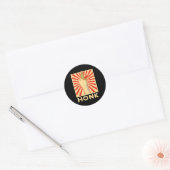 Honk Goose - Funny Duck Chicken Meme Idea Ronde Sticker (Envelop)