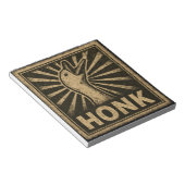 Honk Goose Funny Duck Chicken Meme Notitieblok (Schuin)