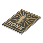 Honk Goose Funny Duck Chicken Meme Notitieblok (Linkerzijde)