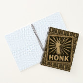 Honk Goose Funny Duck Chicken Meme Notitieboek (Binnen)