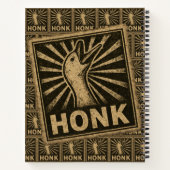 Honk Goose Funny Duck Chicken Meme Notitieboek (Achterkant)