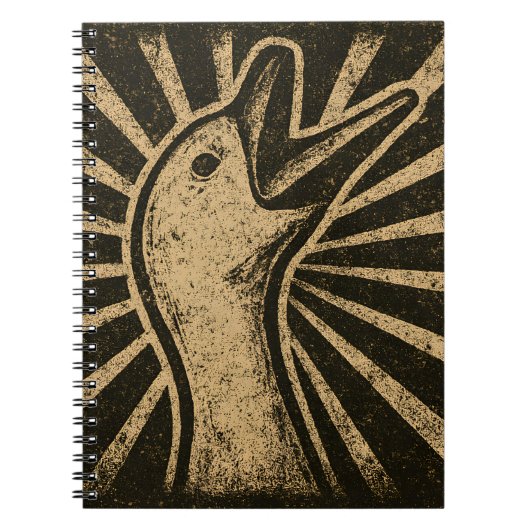 Honk Goose Funny Duck Chicken Meme Notitieboek (Voorkant)