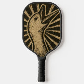 Honk Goose Funny Duck Chicken Meme Pickleball Paddle (Achterkant)