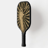 Honk Goose Funny Duck Chicken Meme Pickleball Paddle (Links)