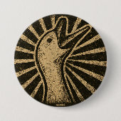 Honk Goose Funny Duck Chicken Meme Ronde Button 7,6 Cm (Voorkant)