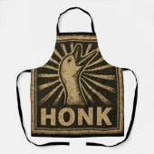 Honk Goose Funny Duck Chicken Meme Schort (Voorkant)