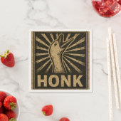 Honk Goose Funny Duck Chicken Meme Servet (Insitu)