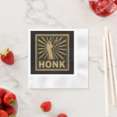 Honk Goose Funny Duck Chicken Meme Servet (Insitu)