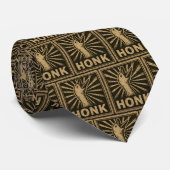 Honk Goose Funny Duck Chicken Meme Stropdas (Opgerold)