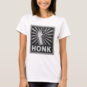 Honk Goose Funny Duck Chicken Meme T-shirt