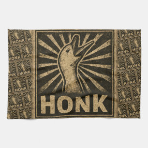 Honk Goose Funny Duck Chicken Meme Theedoek