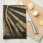 Honk Goose Funny Duck Chicken Meme Theedoek (Quarter Fold)