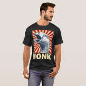 Honk  Goose Game Animal Meme Goose T-shirt (Voorkant volledig)