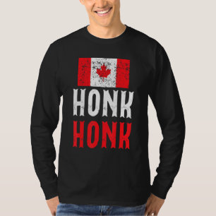 Honk Honk Canadian Truckers Rule Canada  T-shirt
