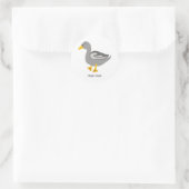 Honk. Honk. Goose Ronde Sticker (Tas)