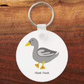 Honk. Honk. Goose Sleutelhanger (Voorkant)