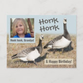 Honk honk + Grandpa's verjaardag CC0317 Briefkaart (Voorkant)